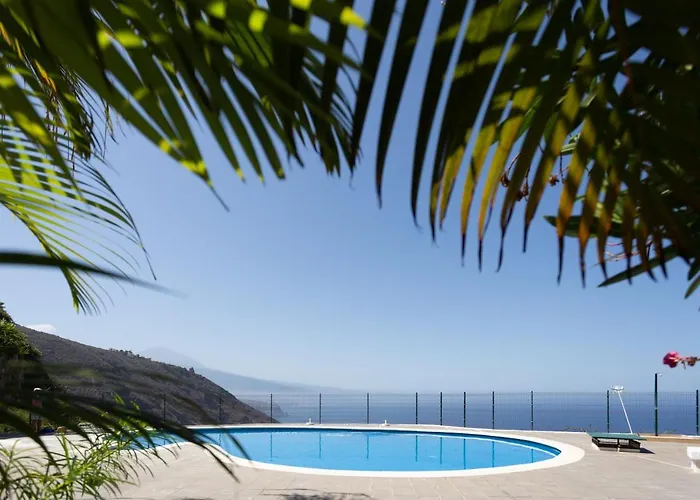 Blue Dream: Panoramic View On Heights Over The Sea La Matanza De Acentejo
